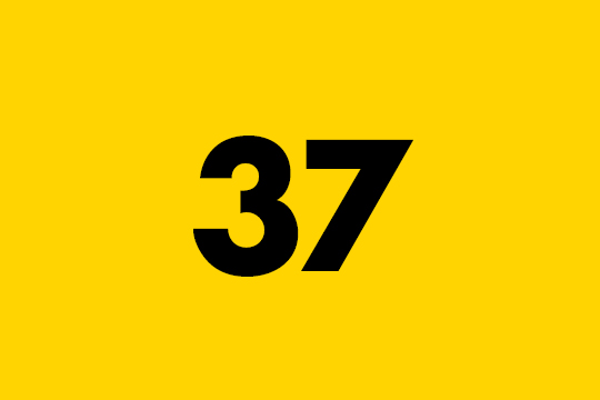 Number thirty-seven.