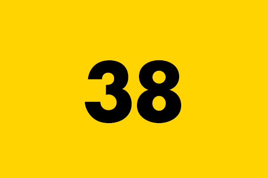 Number thirty-eight.