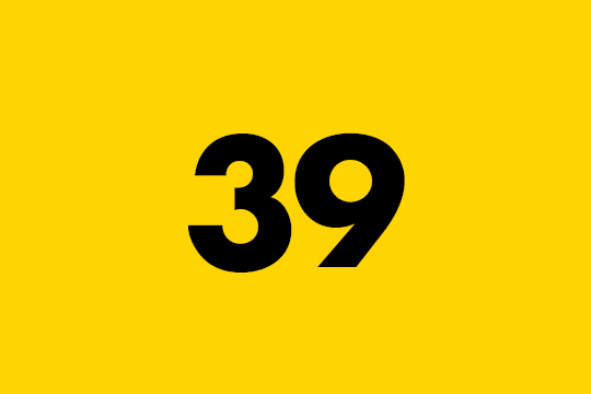 Number thirty-nine.