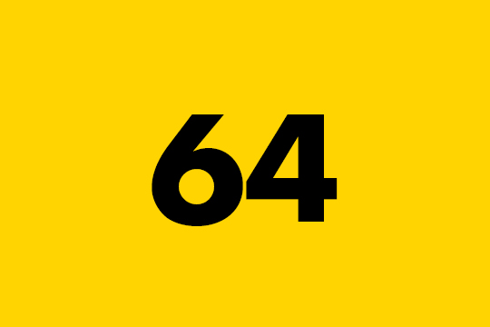 Number sixty-four.