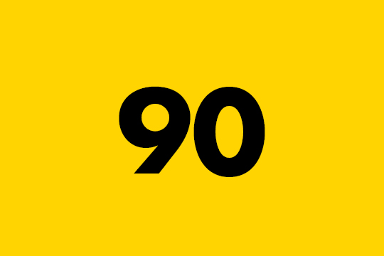 Number ninety.