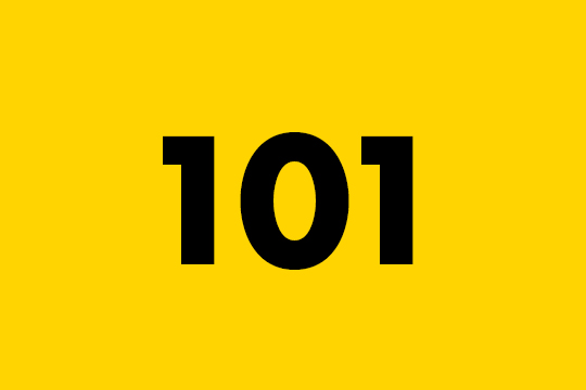 Number one hundred and one.