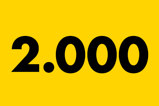 Number two thousand.