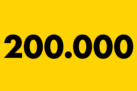 Number two hundred thousand.